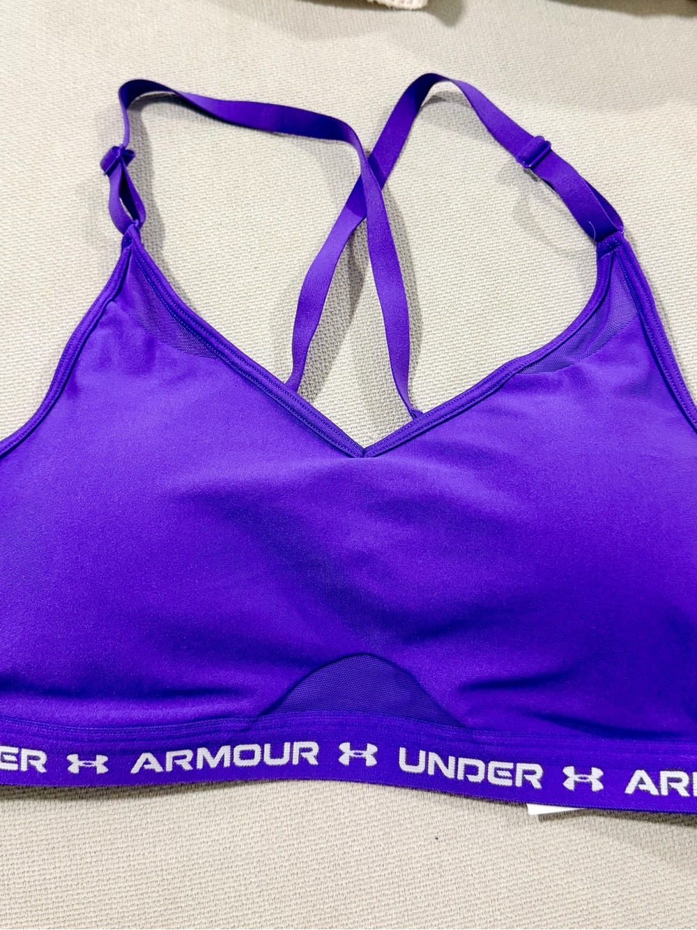 Under Armour Violet Racerback Sports Bra